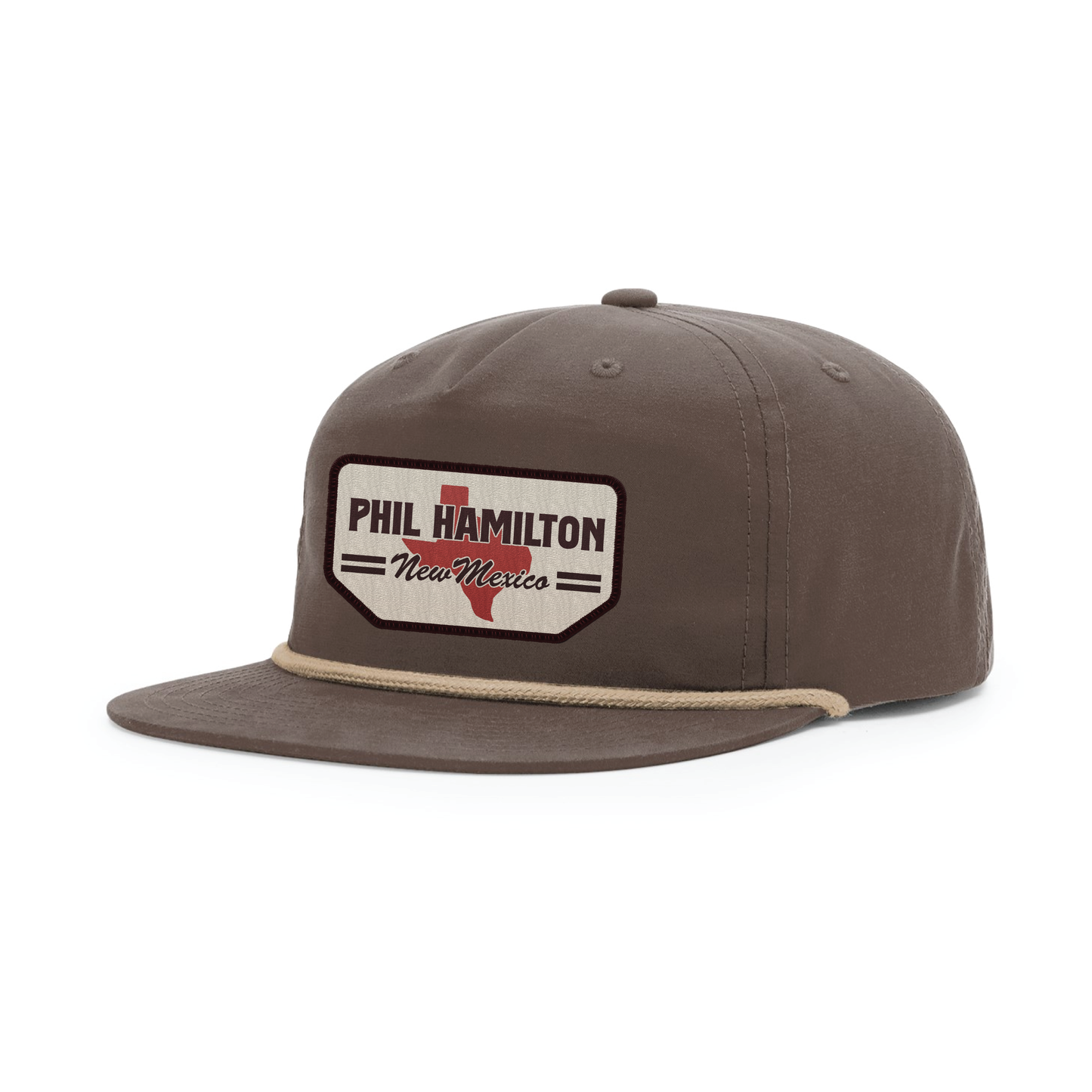 Phil Hamilton Brown Patch Cap