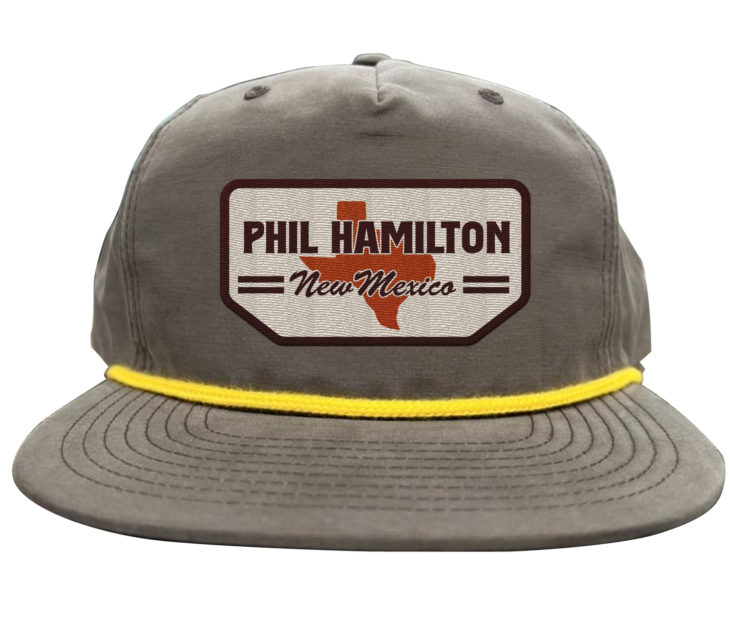 Phil Hamilton Brown Patch Cap