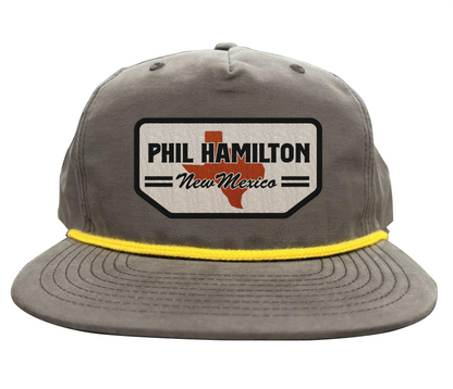 Phil Hamilton Black Patch Cap