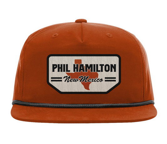 Phil Hamilton Black Patch Cap