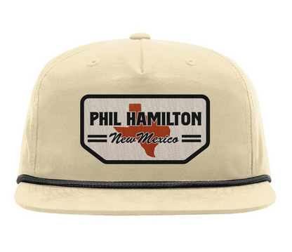 Phil Hamilton Black Patch Cap