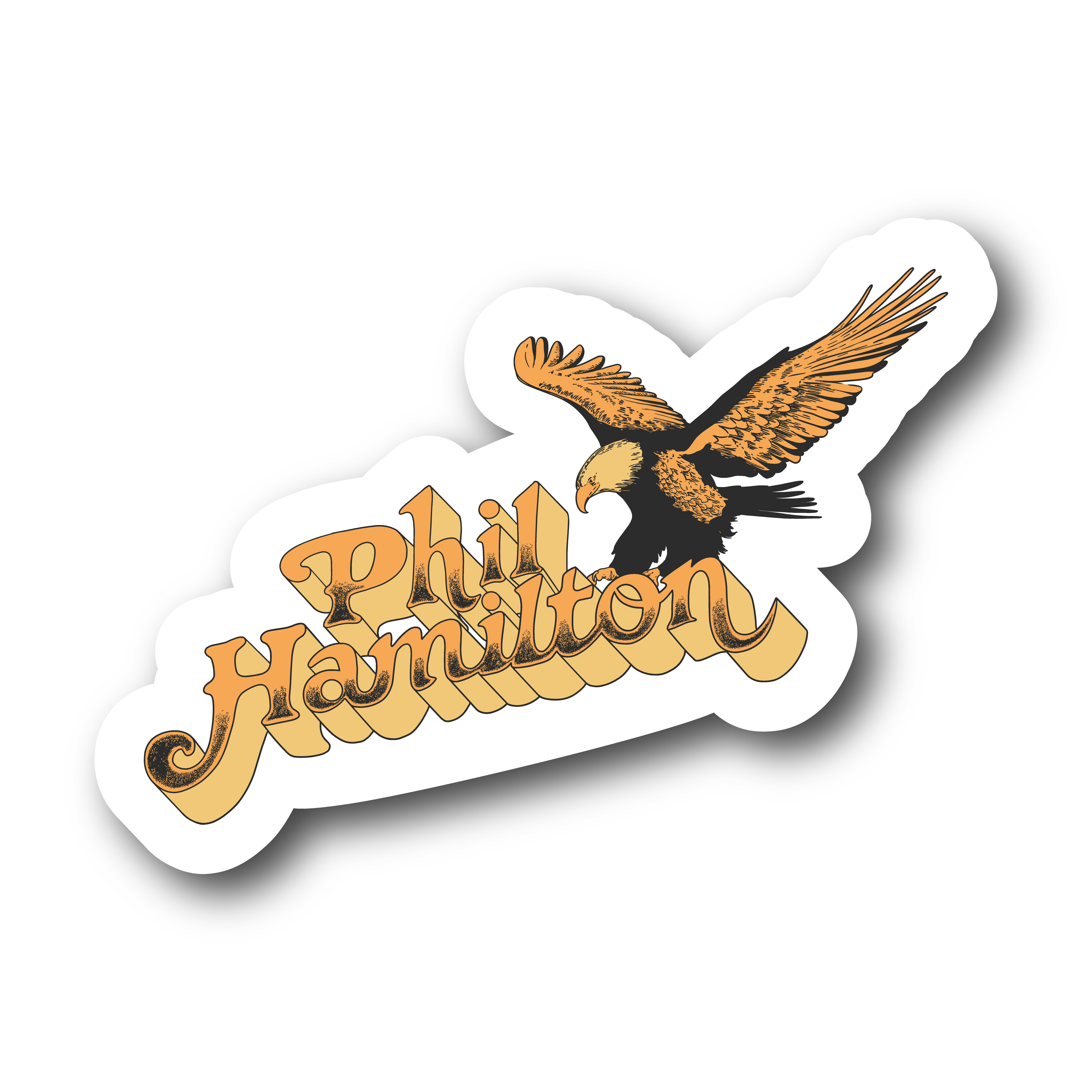 Phil Cons Sticker Phil Hamilton Sticker
